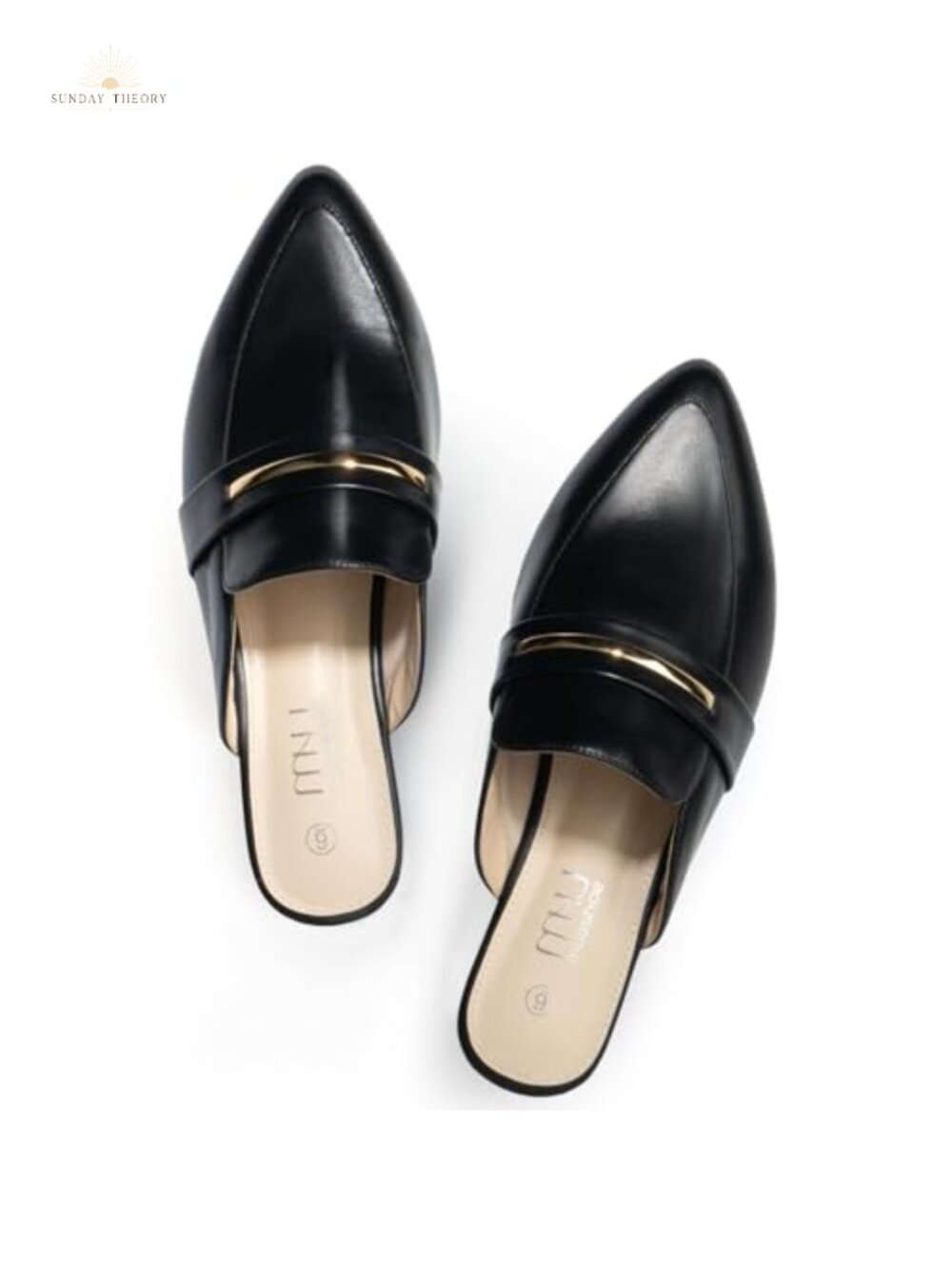 MUSSHOE Suede Mules with Cushioned Insole and Non-Slip Sole